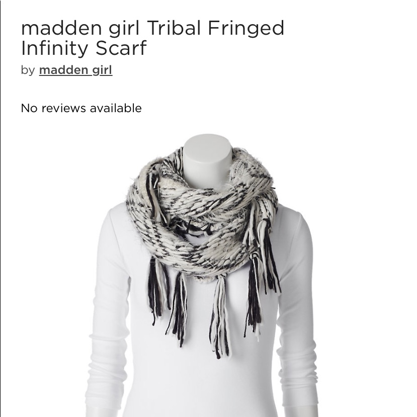 Brand New Madden Girl Scarf